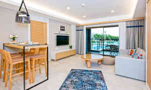 2-romsleilighet mot bassengområdet