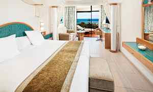 Dobbeltrom med havutsikt