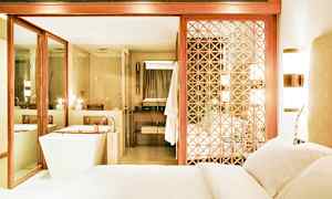 Dobbeltrom med terrasse i Alila-delen