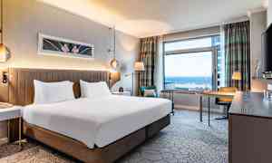 Dobbeltrom med havutsikt