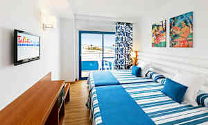 Dobbeltrom med begrenset havutsikt