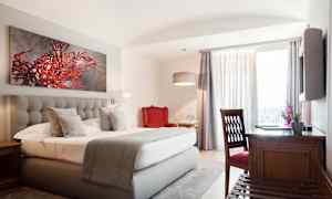 Dobbeltrom superior med havutsikt