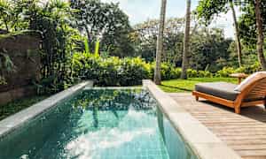 Villa med privat basseng