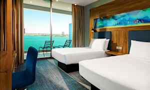 Dobbeltrom med havutsikt