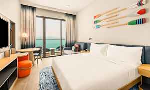 Dobbeltrom med havutsikt