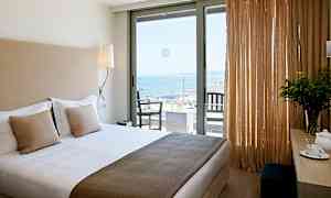 Dobbeltrom med begrenset havutsikt