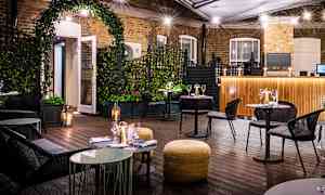 Hotellets takterrasse