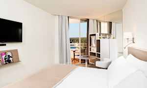 Dobbeltrom med havutsikt