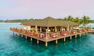 Den italienske à la carte-restauranten