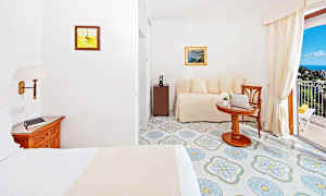 Dobbeltrom med havutsikt