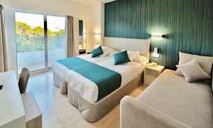 Eksempel på dobbeltrom med sovesofa