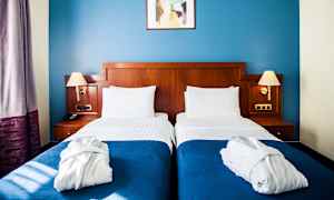 Eksempel på et dobbeltrom