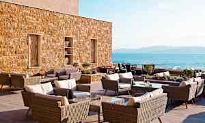 Terrasse ved lobbybaren