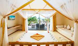 Dobbeltrom deluxe mot havet