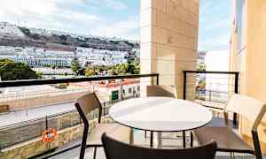 3-romsleilighet med 4 ordinære senger og balkong