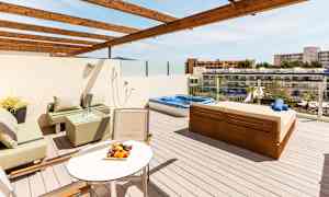 2-romsleilighet med takterrasse