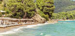 Mystique Beach, ca. 500 meter fra Koukounaries