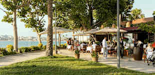 Strandpromenaden i gamle Side
