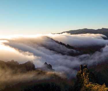 Roque Nublo – klippen i skyene