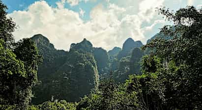 Khao Sok – midt i regnskogen