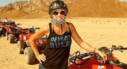 Quadsafari - på eventyr i ørkenen