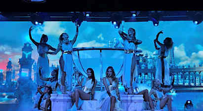 Sala Scala middag og show - uten transport