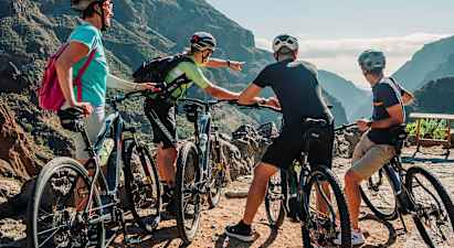 Nyhet! Veien gjennom fjellene på elsykkel