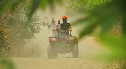 Offroad med quad i Taurusfjellene