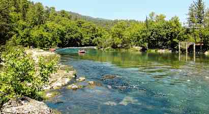 Rafting og Canyoning fra Side