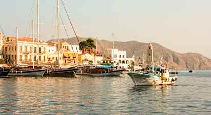 Idylliske Symi – uten transport