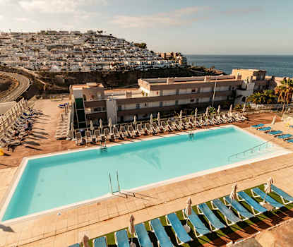 Eksempel på utsikt fra 2-romsleilighetene