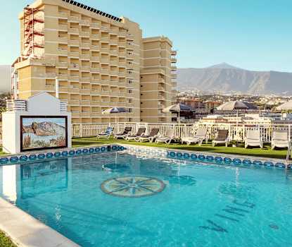 Hotellets takterrasse