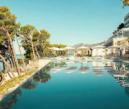 Hotellets infinitybasseng