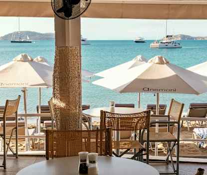 Utsikt fra hotellets bar