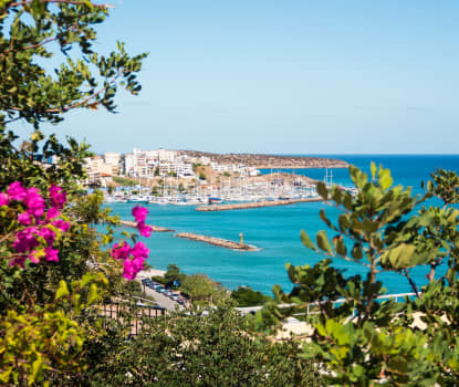 Utsikt mot Agios Nikolaos