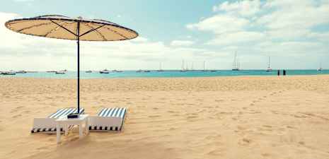 Stranden ved hotell Morabeza Beach Club