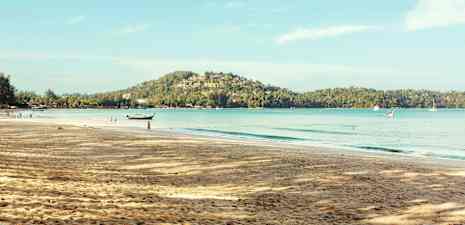 Stranden nedenfor Sunwing Bangtao Beach