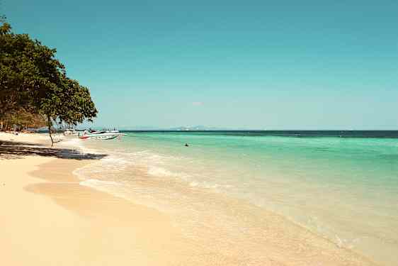 Koh Thalu på Koh Samet utenfor Rayong Beach