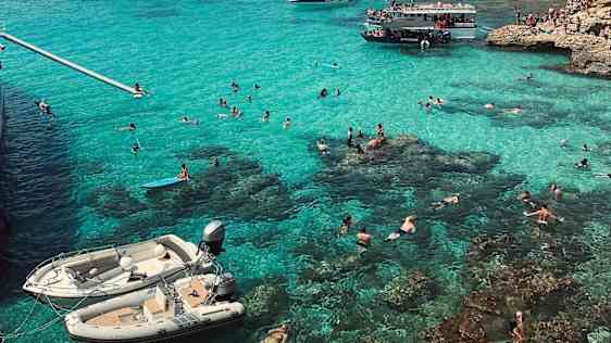 Blue Lagoon på Malta