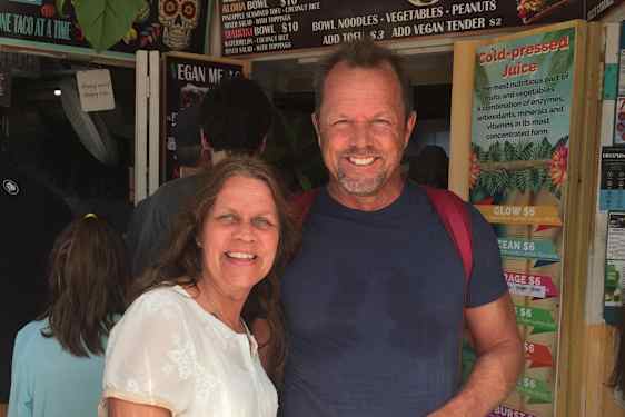 Patrik Marklund og kona elsker å feriere på karibiske Aruba. 