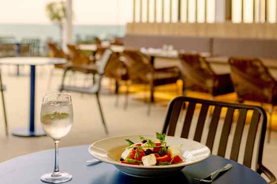 Mat og drikke på Ocean Beach Club