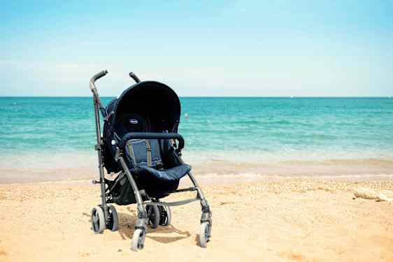 La barnevognen bli hjemme