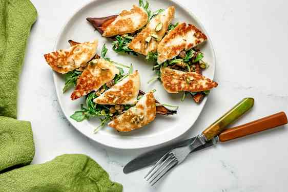 Grillet halloumi
