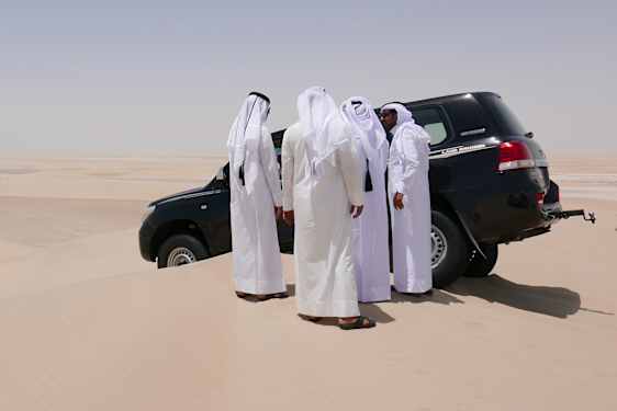 Den qatarske ørkenen