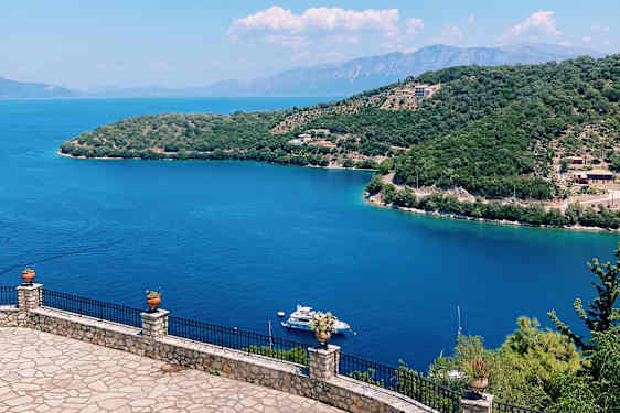 Lefkas er full av vakre utsiktspunkter.