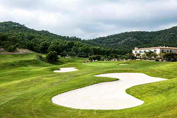Golfbana på Mallorca