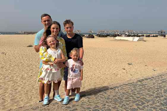 Familien Hykkerud bodde på Melía Las Dunas. 