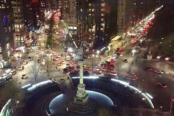 Columbus cricle i new york