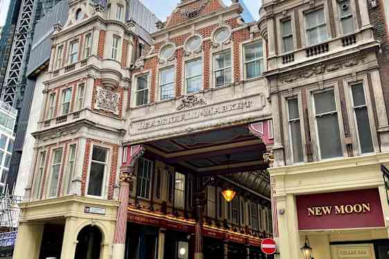 Inngangen til Leadenhall Market