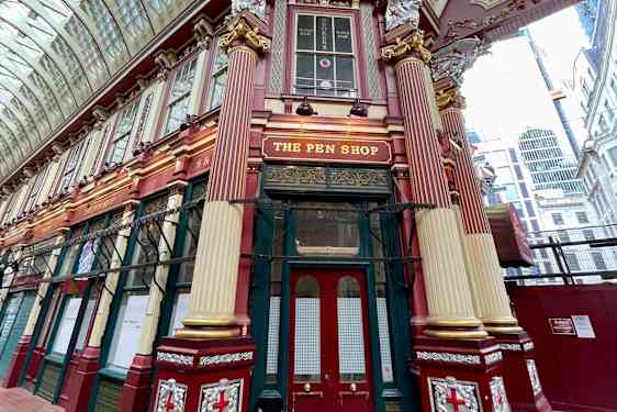 Detaljer fra Leadenhall Market.